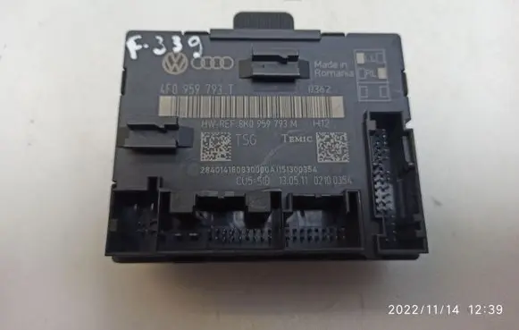 Audi A6 S6 C6 4F Door control unit/module 4F0959793T 8K0959793M