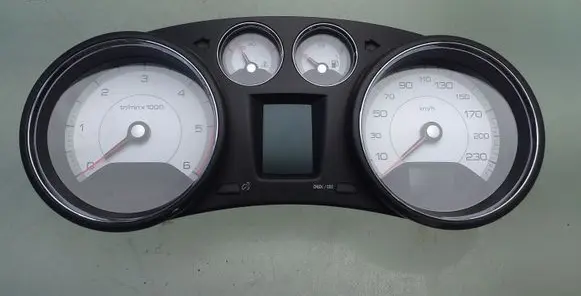 Peugeot 308 Speedometer (instrument cluster) 9665107680 610337 503001555309