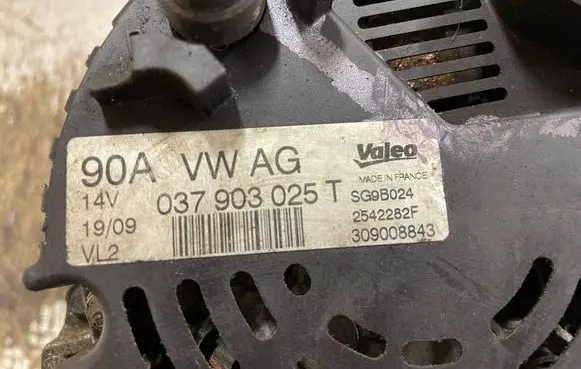 Seat Ibiza IV (6J,6P) Generator/alternator 037903025T 2542282F 309008843