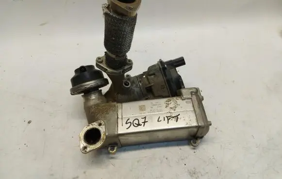 Audi Q7 4M EGR valve cooler 057131511AA