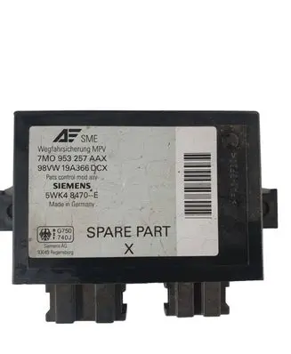Volkswagen Golf V Immobilizer control unit/module 7M0953257AA 98VW19A366DCX 5WK48470E