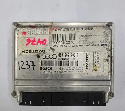 Audi A6 S6 C5 4B Engine control unit/module 4B0907401T 28RTE471 0281010153