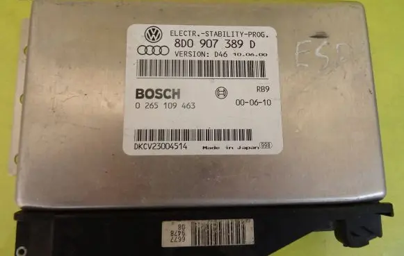 Audi A4 S4 B5 8D ESP (stability system) control unit 8D0907389D 0265109463