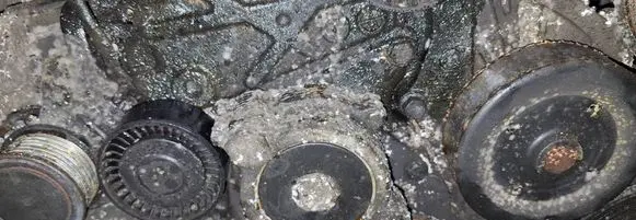 Generator/alternator belt tensioner