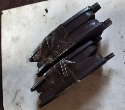 Citroen Jumper Brake pads (rear) TRW
