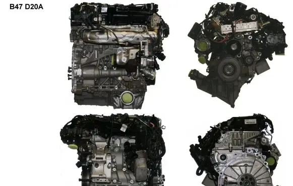 BMW 3 F30 F35 F31 Engine B47D20A