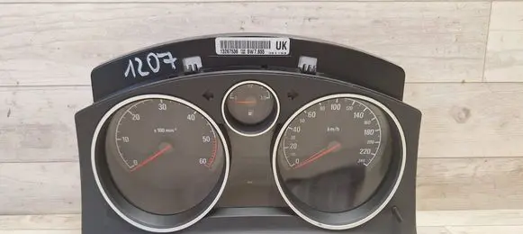 Opel Zafira B Speedometer (instrument cluster) 13267536 SW7655