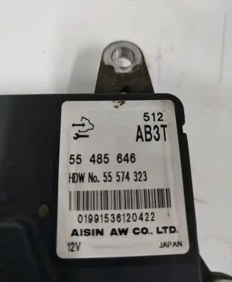 Opel Zafira C Gearbox control unit/module 55485646 55574323
