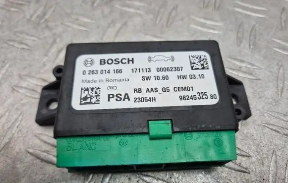Peugeot 308 Parking PDC control unit/module 9824532580 0263014166