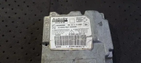 Peugeot 407 Airbag control unit/module 603554600 9655880880