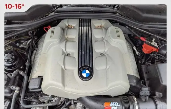 BMW 6 E63 E64 Engine N62B44A 11000427239