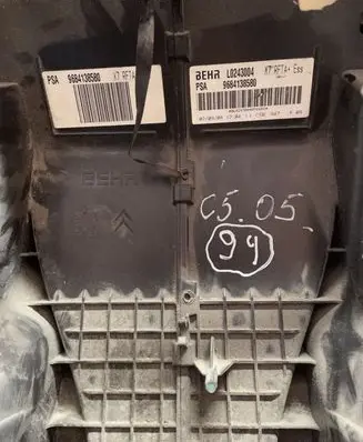 Citroen C5 Interior heater climate box assembly