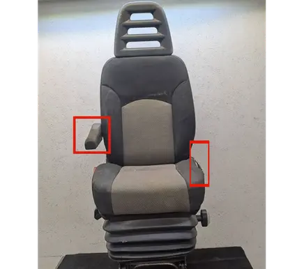 Iveco Daily 35.8 - 9 Front driver seat 3314499 E1005301 25R040003