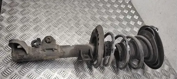 Front shock absorber with coil spring