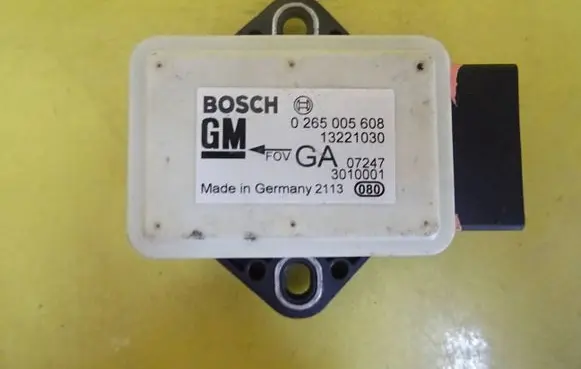 ESP acceleration yaw rate sensor