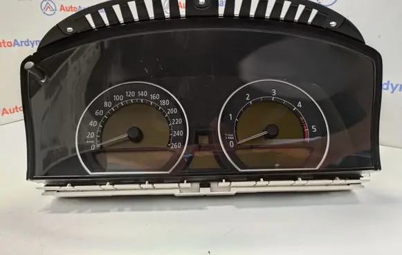 BMW 7 E65 E66 Speedometer (instrument cluster) 62116927506 62119140813 62119124811