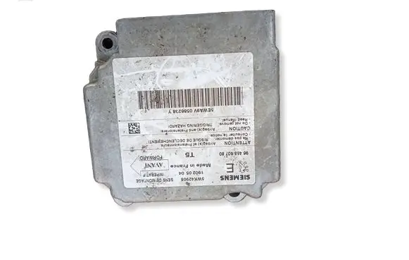 Peugeot 307 Airbag control unit/module 5WK42908 19020504 9645840780