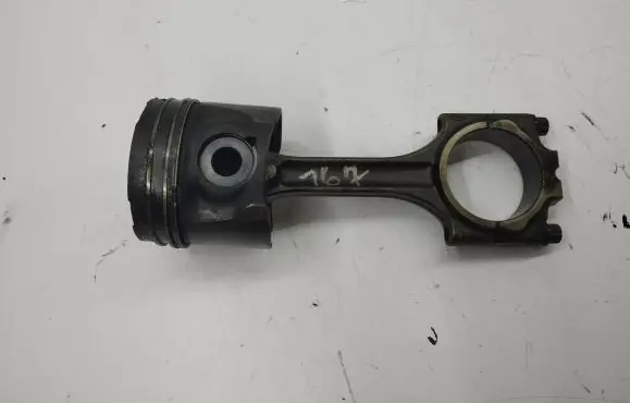 Piston with connecting rod