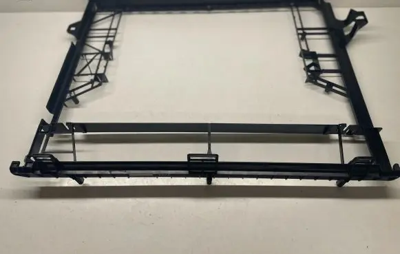 Porsche Cayenne (92A) Radiator support slam panel bracket 95810614101