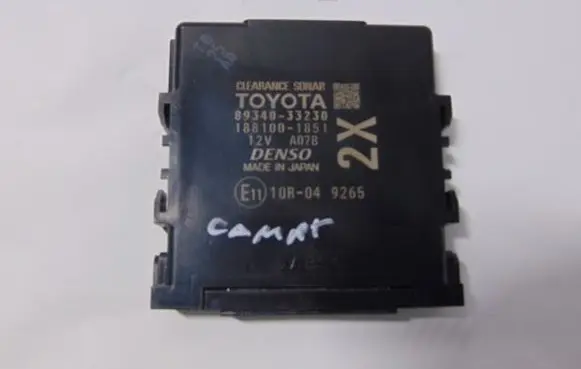 Toyota Camry VIII XV70 Parking PDC control unit/module 8934033230 1881001851