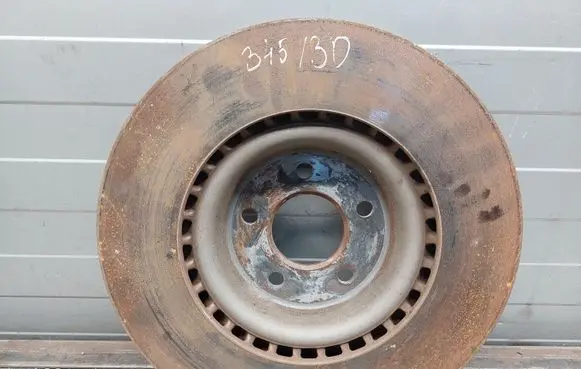 Audi S5 Facelift Front brake disc