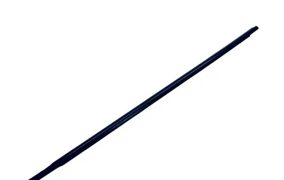 Front door glass trim molding