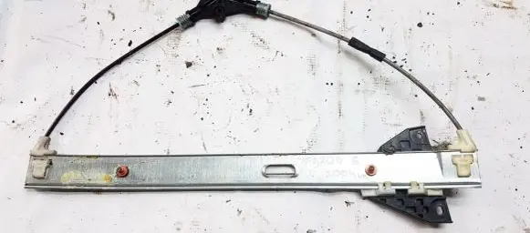 Sliding door window regulator with motor