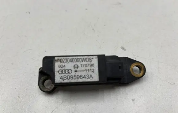 Audi A6 S6 C5 4B Airbag deployment crash/impact sensor 4B0959643A 170798 523040060WWS