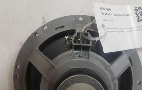 Citroen DS3 Rear door speaker 9664955980 90016431804