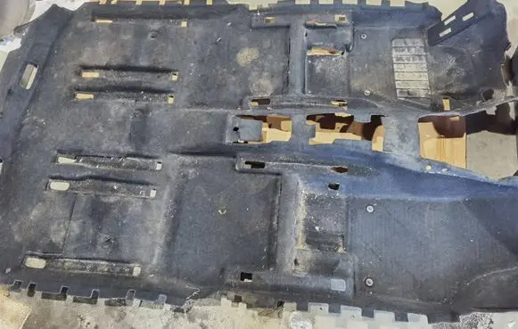 Volkswagen Sharan Front floor carpet liner 7N1863367A 1129404780 V007762