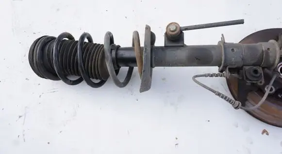 Opel Corsa D Front wheel hub spindle knuckle MCPERSON
