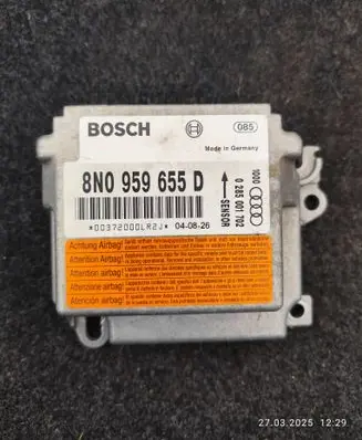 Audi TT Mk1 Airbag control unit/module 8N0959655D 0285001702