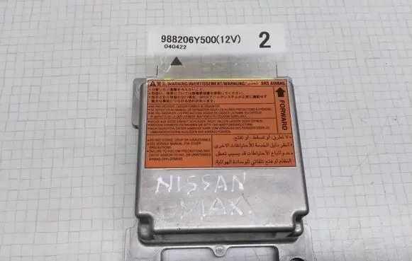 Nissan Maxima Airbag control unit/module 988206Y500 040422