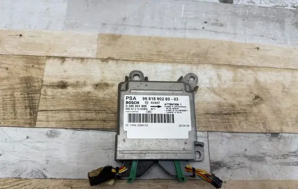 Peugeot 207 Airbag control unit/module 9661890280 0285001885 Y36ED089153
