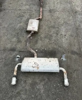 Ford Escape III Muffler/silencer 