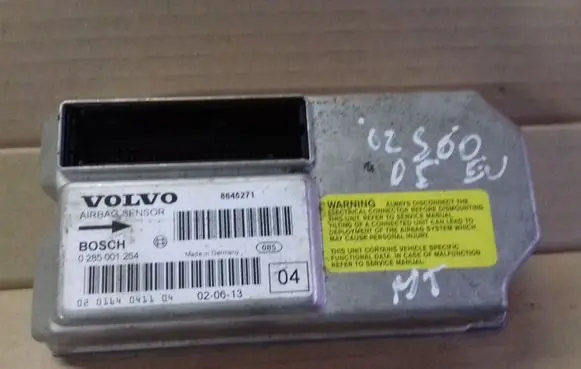 Volvo S60 Airbag control unit/module 0285001254 8645271