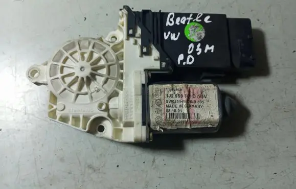 Volkswagen New Beetle Front door window regulator motor 1J2959801D