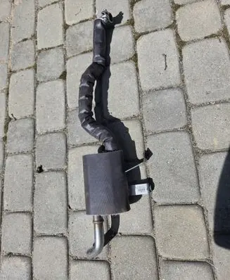 BMW X5 F15 Webasto auxiliary heater silencer 9133566 9015696