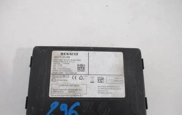 Renault Scenic III - Grand scenic III Engine control unit/module 282752028R