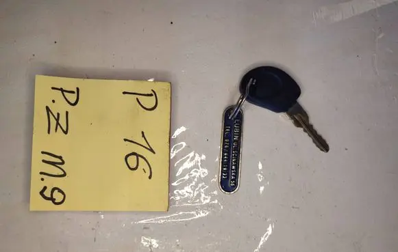 Fiat Punto (188) Ignition key/card C265
