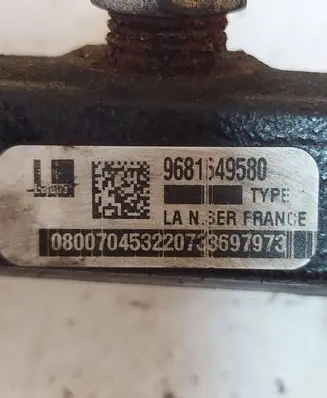 Volvo V50 Fuel main line pipe 9681649580 0800704532 0733697973