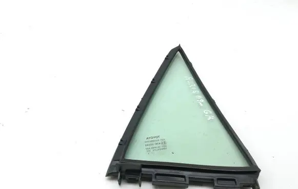 Rear vent window glass