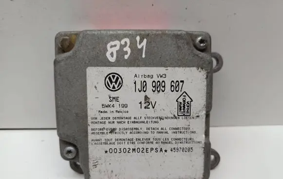 Volkswagen PASSAT B5 Airbag control unit/module 1J0909607 45970205 5WK4199