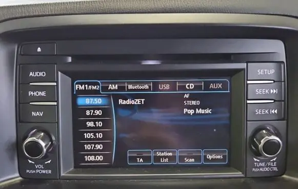 Mazda CX-5 Radio/CD/DVD/GPS head unit GKK966DV0A IMPRK1419154