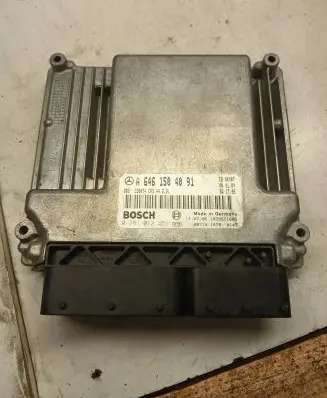Mercedes-Benz CLK A209 C209 Engine control unit/module A6461504091 1039S11605 0281012451