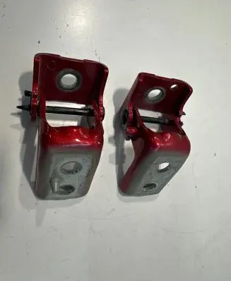 Front door hinge set