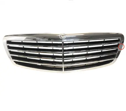 Mercedes-Benz S W221 Front bumper upper radiator grill 2218800083 Replacement Taiwan