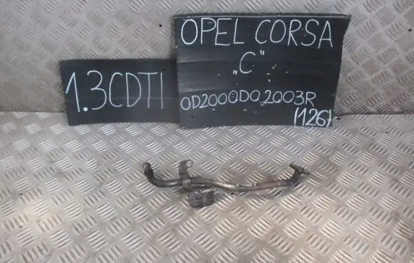 Opel Corsa C EGR valve line/pipe/hose