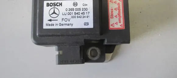 Mercedes-Benz S W220 ESP acceleration yaw rate sensor A0015404517