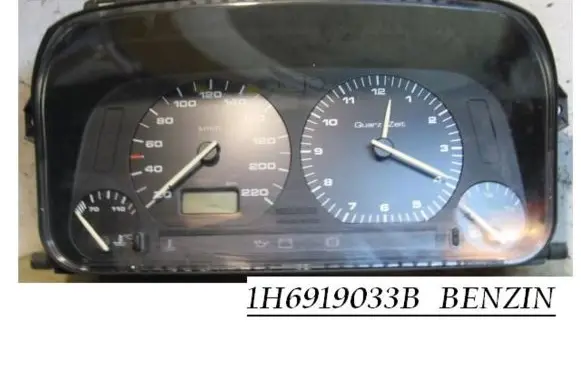 Volkswagen Golf III Speedometer (instrument cluster) 1H6919033B